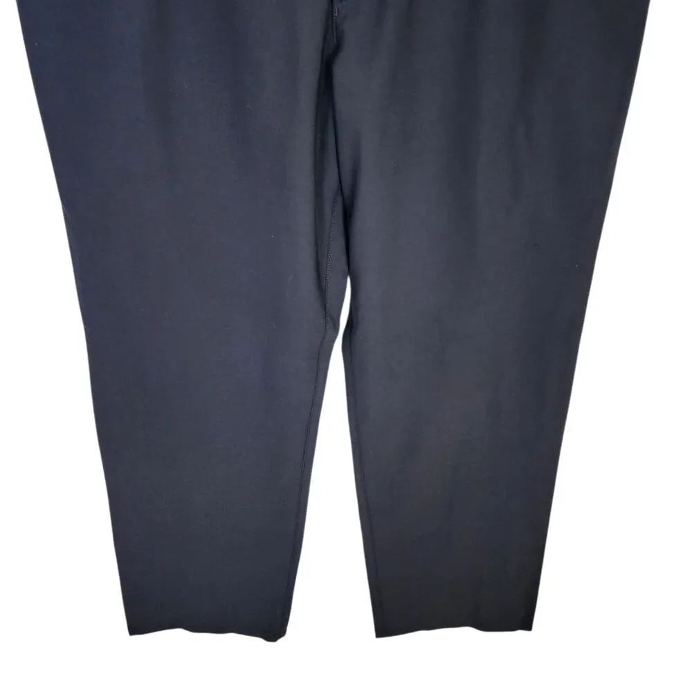 St. Croix Collections Men’s Wool Blend Pants Black Size 38 Made in Italy